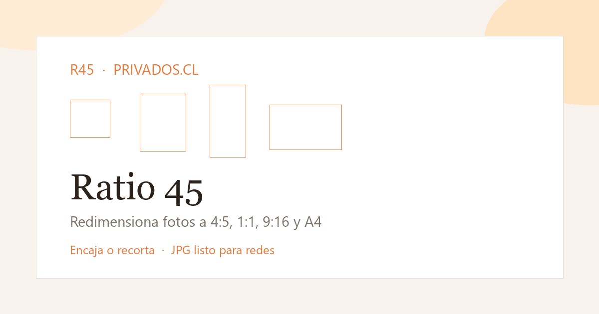 Ratio 45